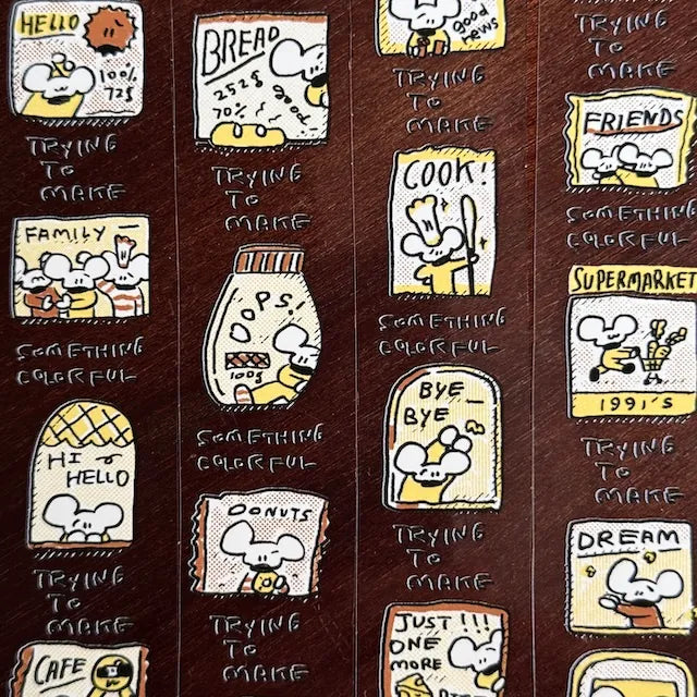 1991w2992 Mouse Factory PET Tape