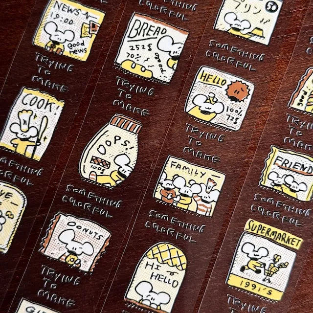 1991w2992 Mouse Factory PET Tape