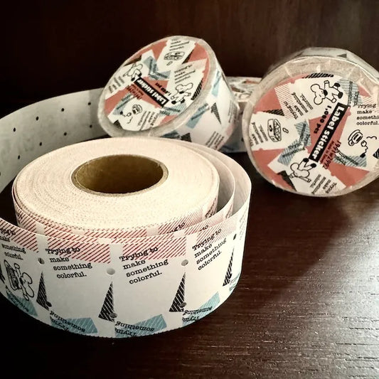 1991w2992 Large Designer Label Sticker Roll