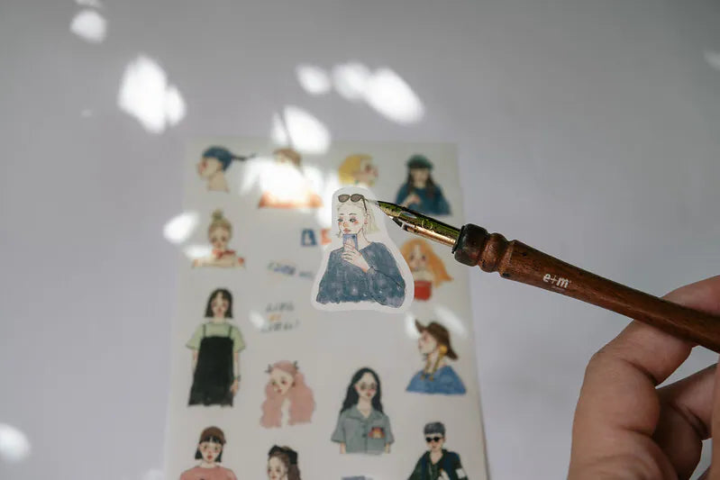 La Dolce Vita It's So Nice to Have You A6 Size Washi Sticker Sheet