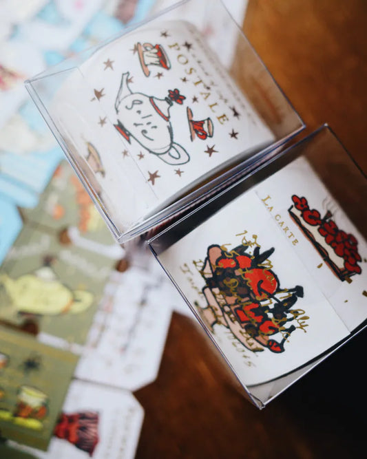 A Kind of Café Afternoon Tea Sticker Roll
