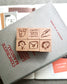 A Kind of Cafe Girls' Traveling Journal Stamp Set