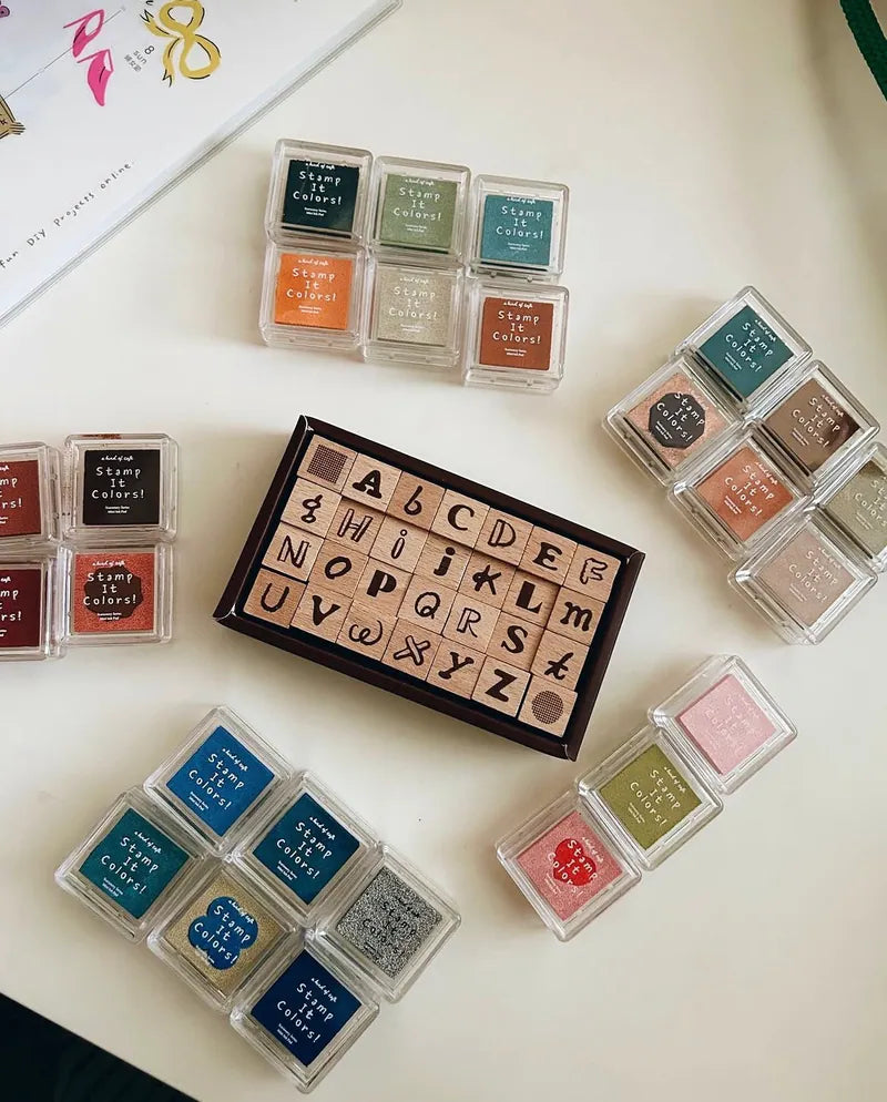 A Kind of Cafe Alphabet Stamp Set