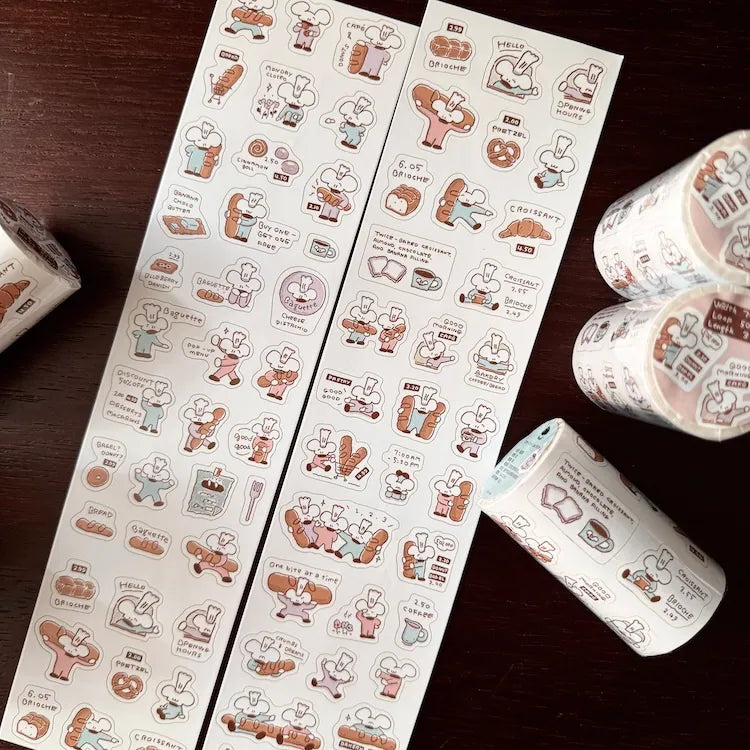 1991w2992 Daydream Bakery Sticker Roll