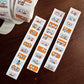 1991w2992 Everyday Apricot-Soda Label Sticker Roll
