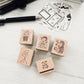 A Kind of Café 2025 Taiwan Illustration & Stationery Fest Limited Mademoiselle Stamp Set
