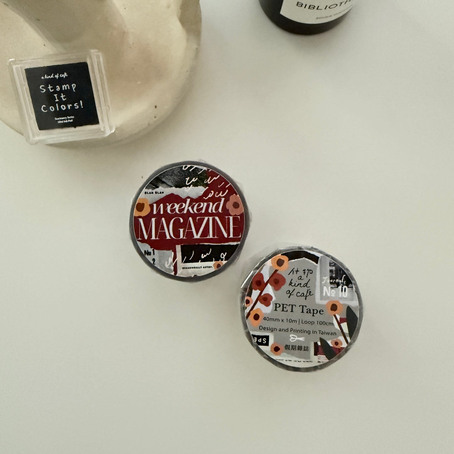 A kind of café NEW Weekend Magazine PET Tape | Revisit ver.