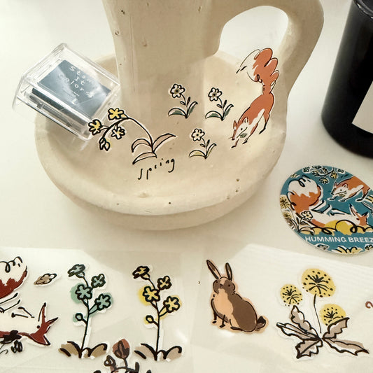 A kind of café Humming Breeze PET Tape