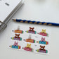 Sosom Room Pencil Sticker Sheet