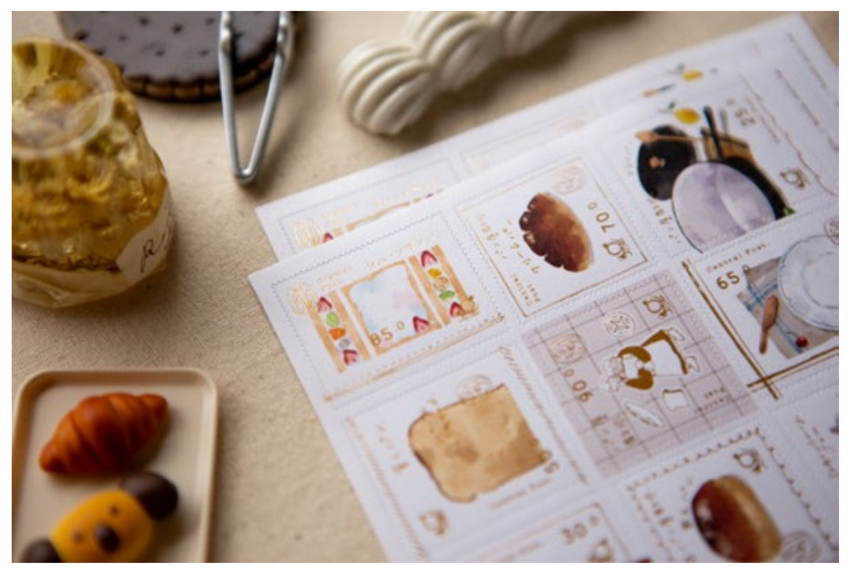 [ PRE-ORDER ] OURS Sweet Hours Stamp Sticker Set