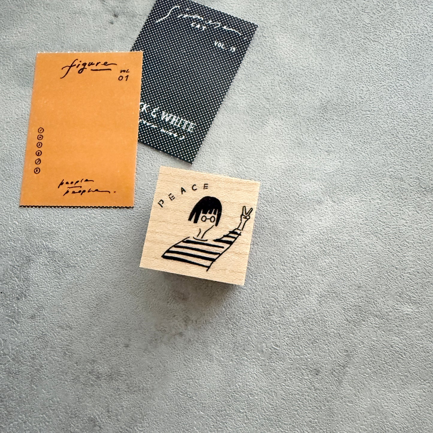 MA7stamp 2025 NEW Fumiko Rubber Stamp / 4 Designs