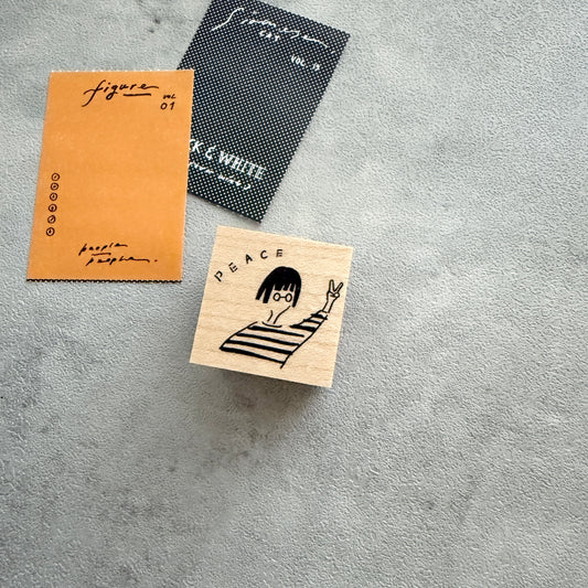 MA7stamp 2025 NEW Fumiko Rubber Stamp / 4 Designs