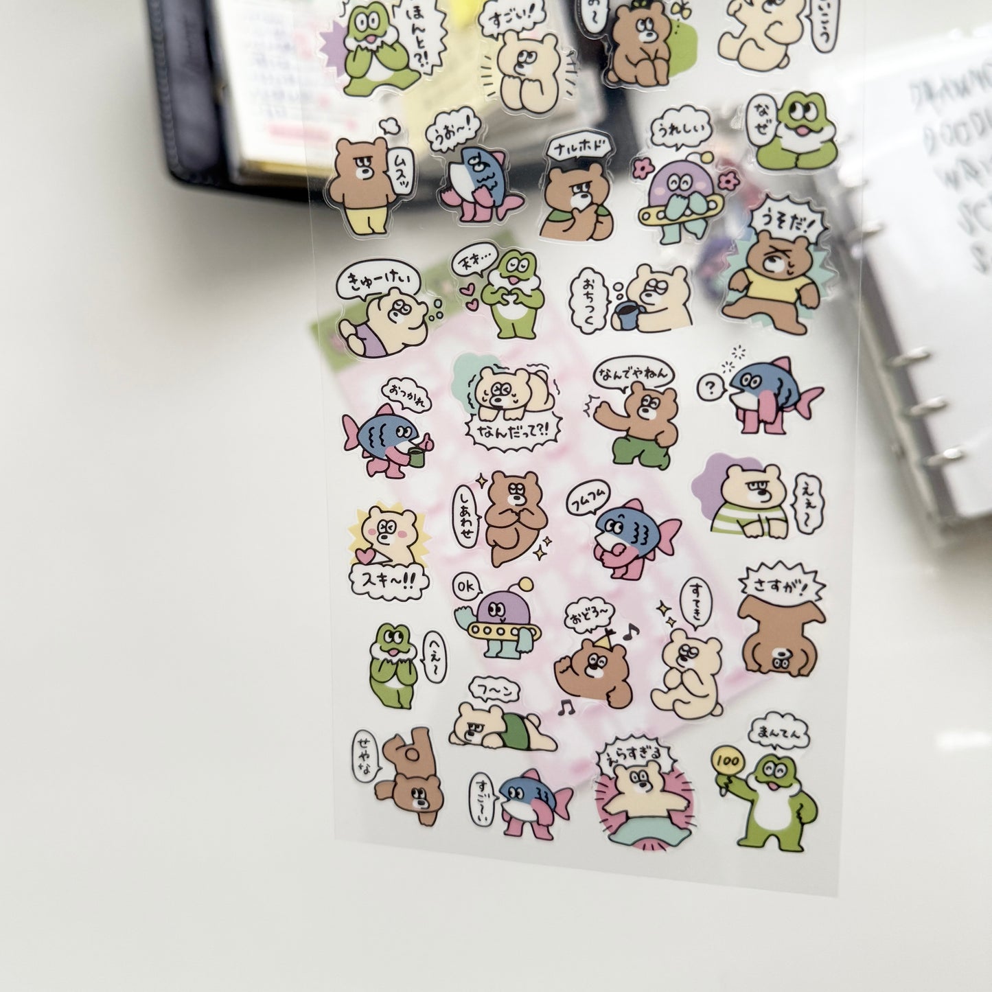 MIND WAVE Add a Commend Sticker / 5 Designs