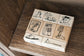Yamadoro Night's Embrace Series Rubber Stamps / 8 Designs
