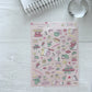 Cozyca Nishiwaki Tadashi Large Sticker Sheet / 2 Designs