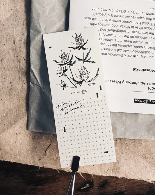 Somesortof.fern Bouquet Memo Pad