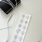 Jeongo Innerside Cat Sticker / White