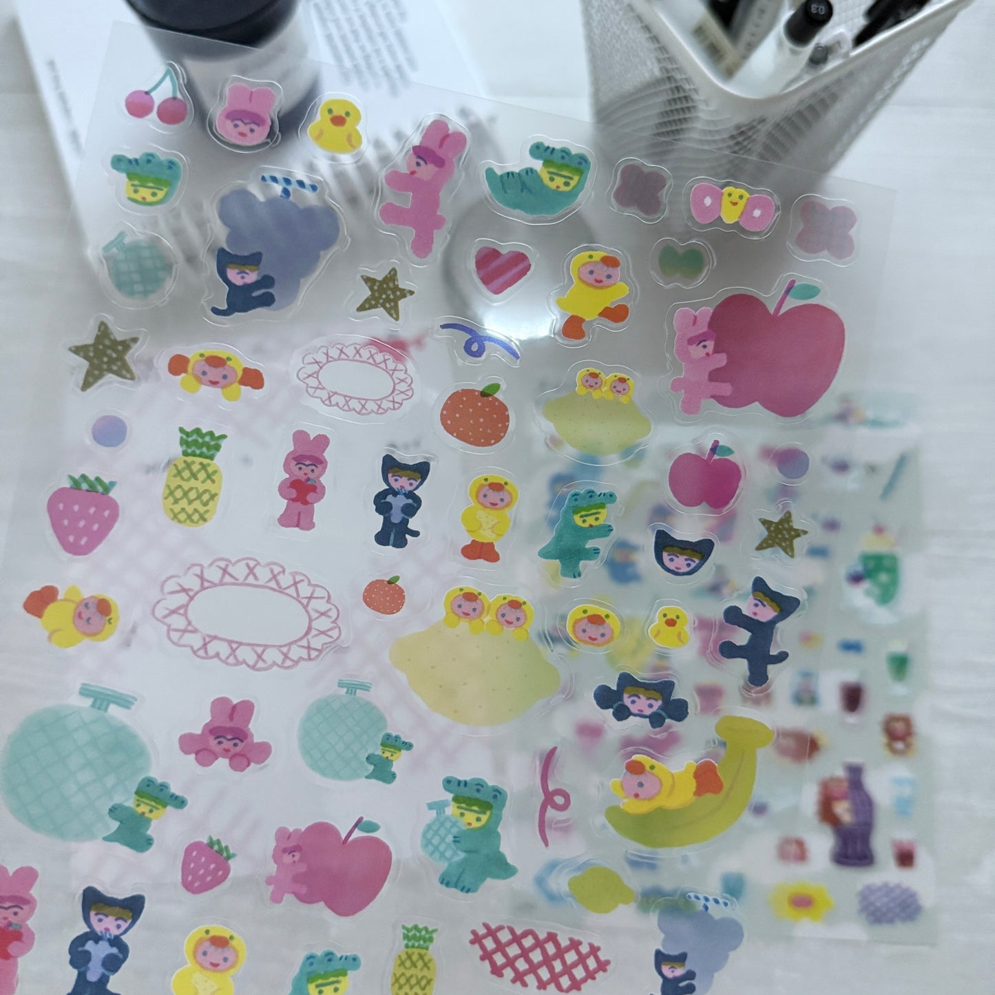 Cozyca Itoi Yuki Large Sticker Sheet / 2 Designs