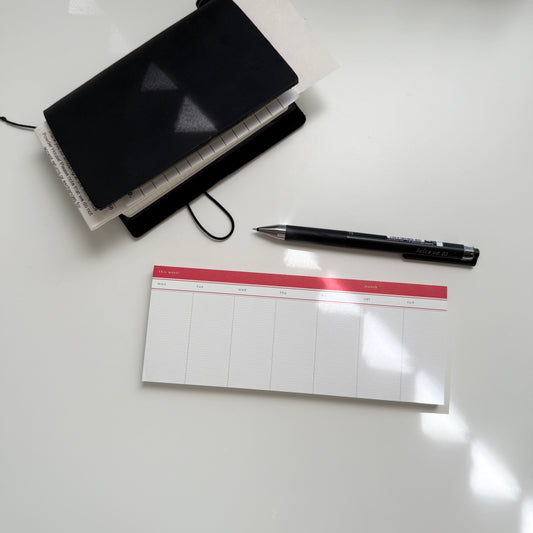 202hosil Weekly Memo Pad