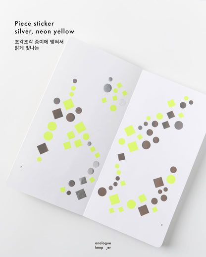 Analogue Keeper Piece Sticker Set / 2 Designs