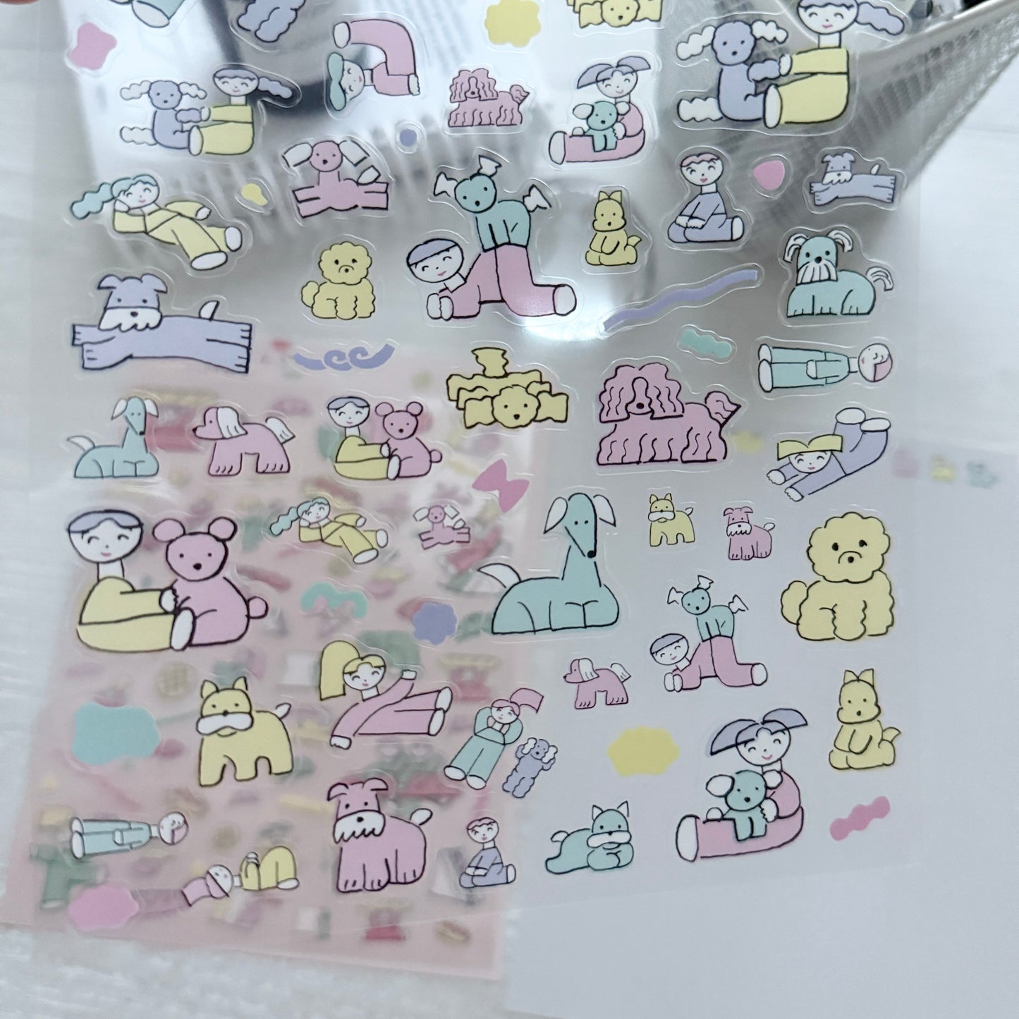 Cozyca Nishiwaki Tadashi Large Sticker Sheet / 2 Designs