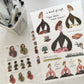 A Kind of Café Mademoiselle Transfer Sticker Pack