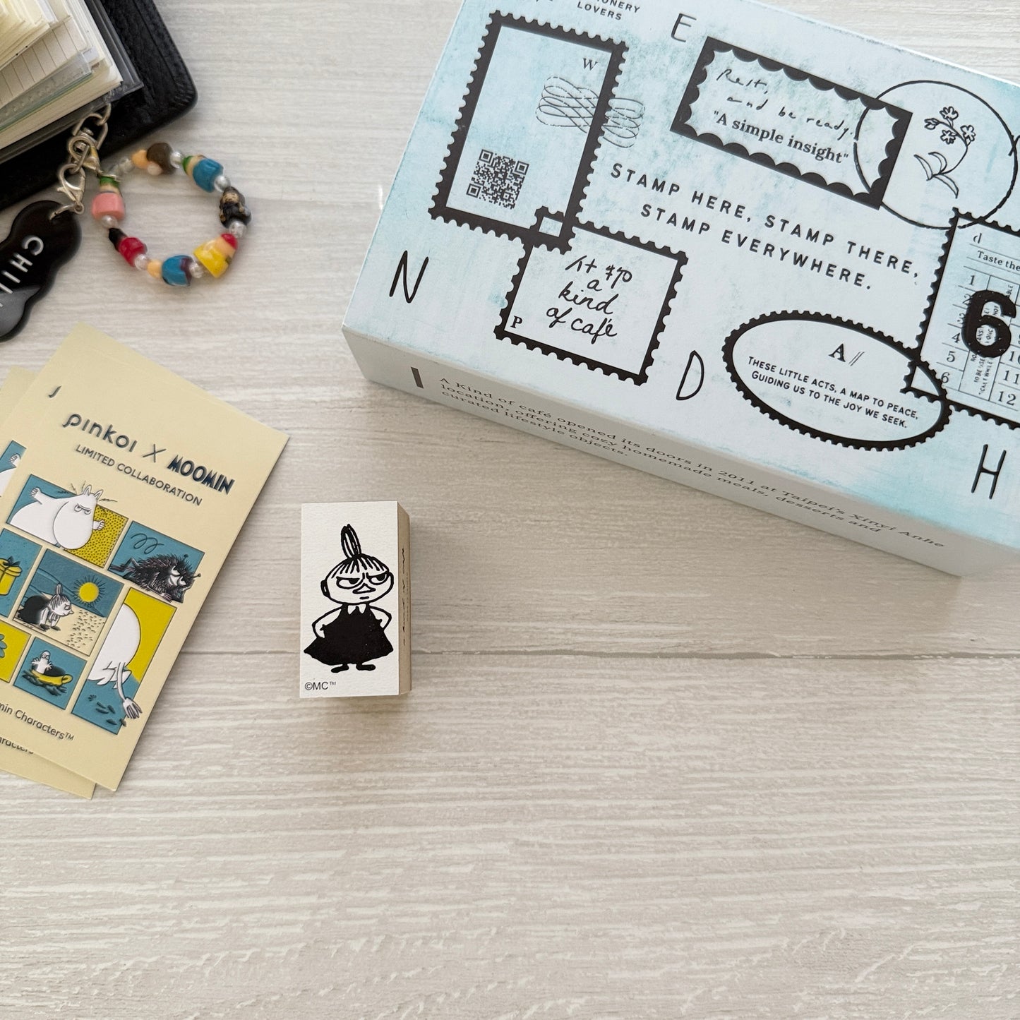 A Kind of Café X Moomin Rubber Stamp / 3 Designs