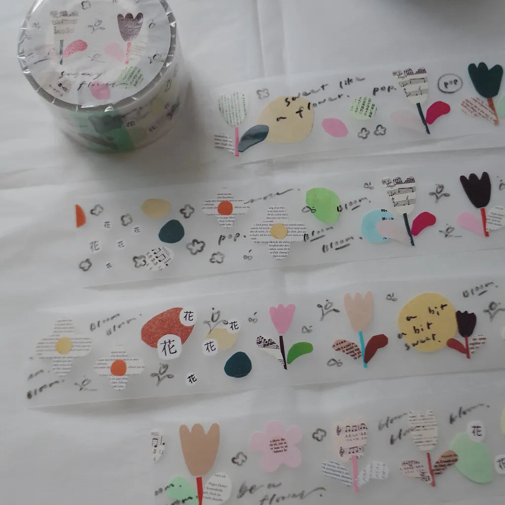 Mr. Eggplants Sugary Flower PET Tape