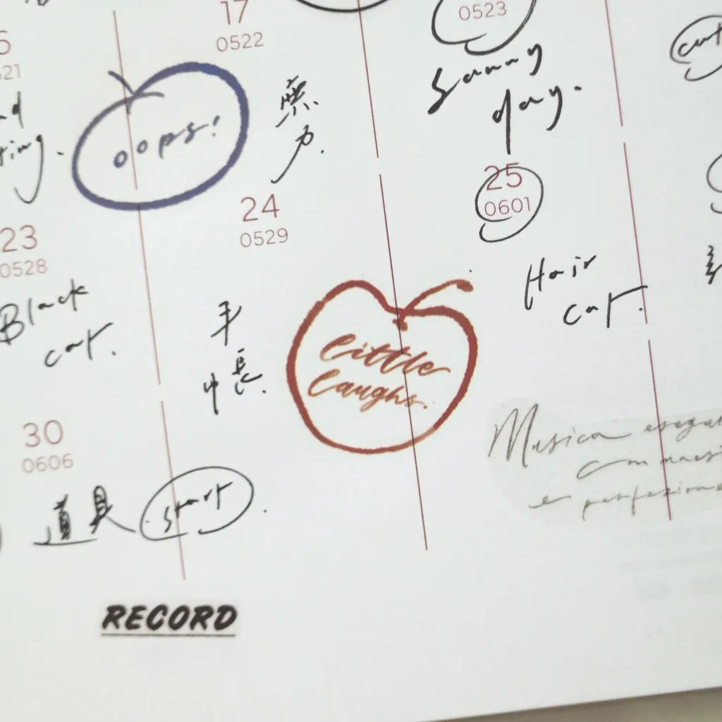 Mr. Eggplants Little Joyful Moments Transfer Sticker