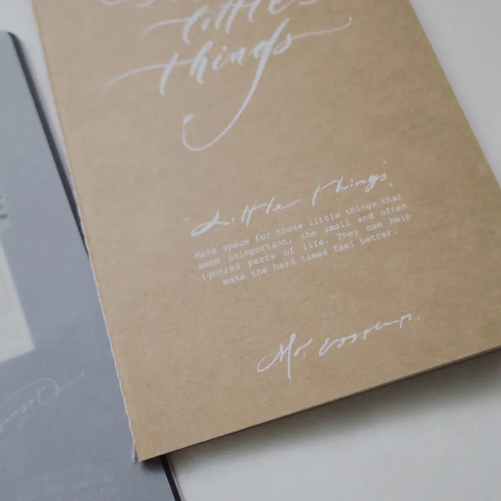 Mr. Eggplants All Those Little Things | Mix Paper Notebook