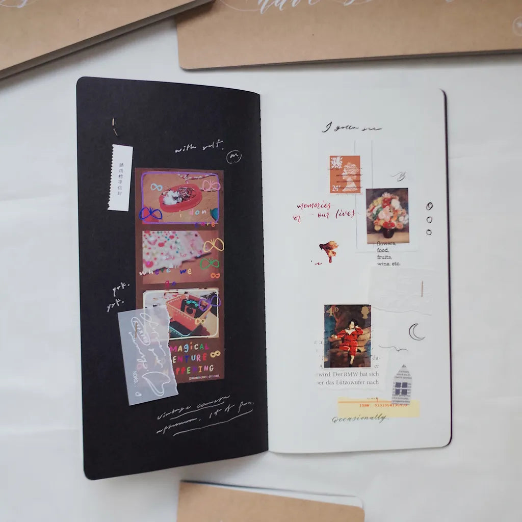 Mr. Eggplants All Those Little Things | Mix Paper Notebook