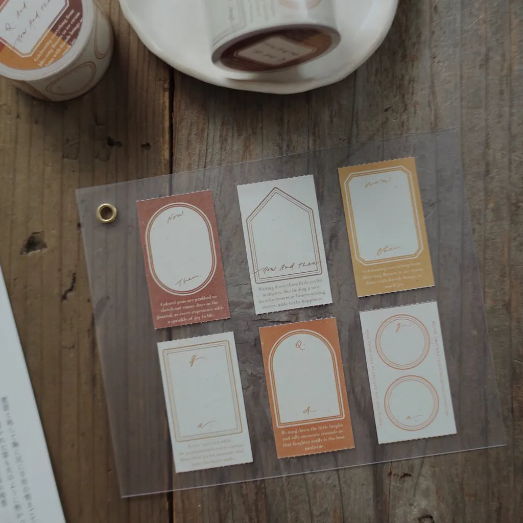 Mr. Eggplants Now and Then Sticky Note