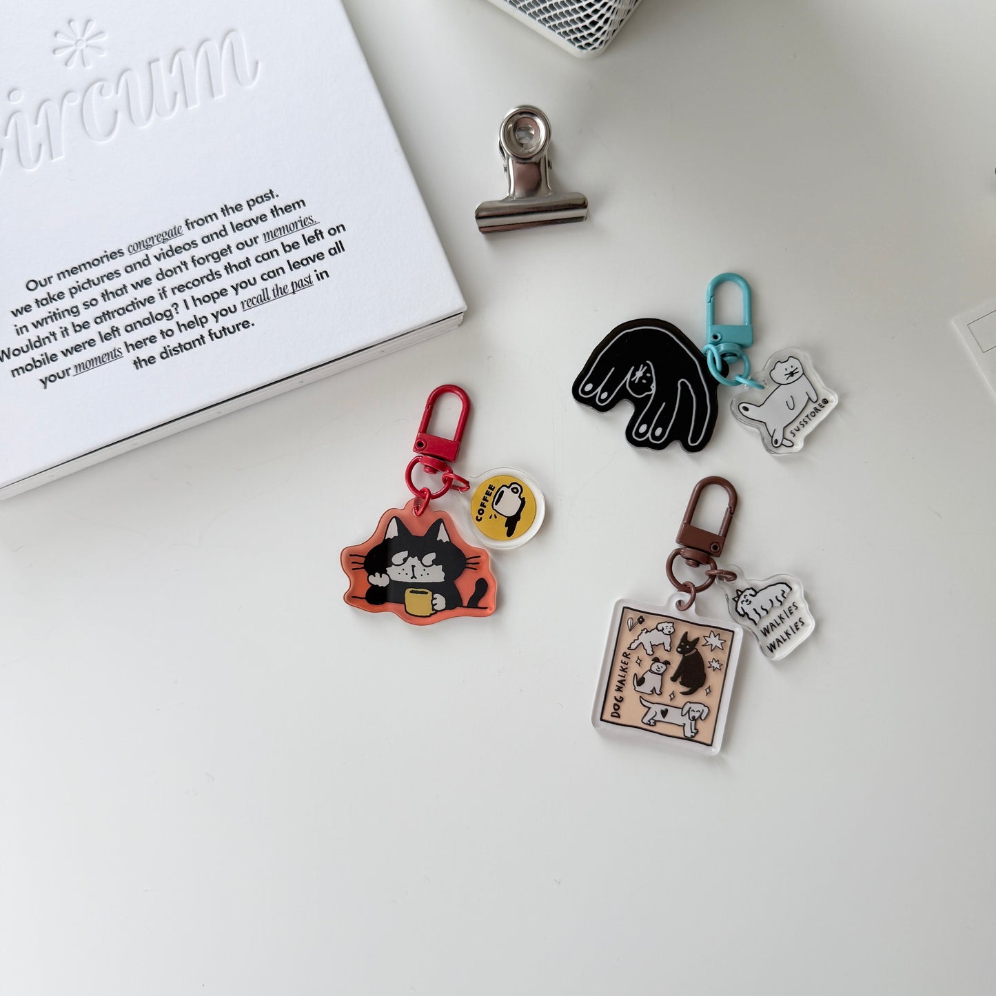 Creators Circus Journal Charms / 3 Designs