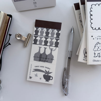 A Kind of Cafe Memo Pads / 8 Designs