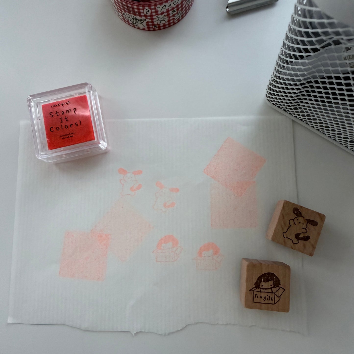 A Kind of Cafe Stamp it Colors / Neon Orange