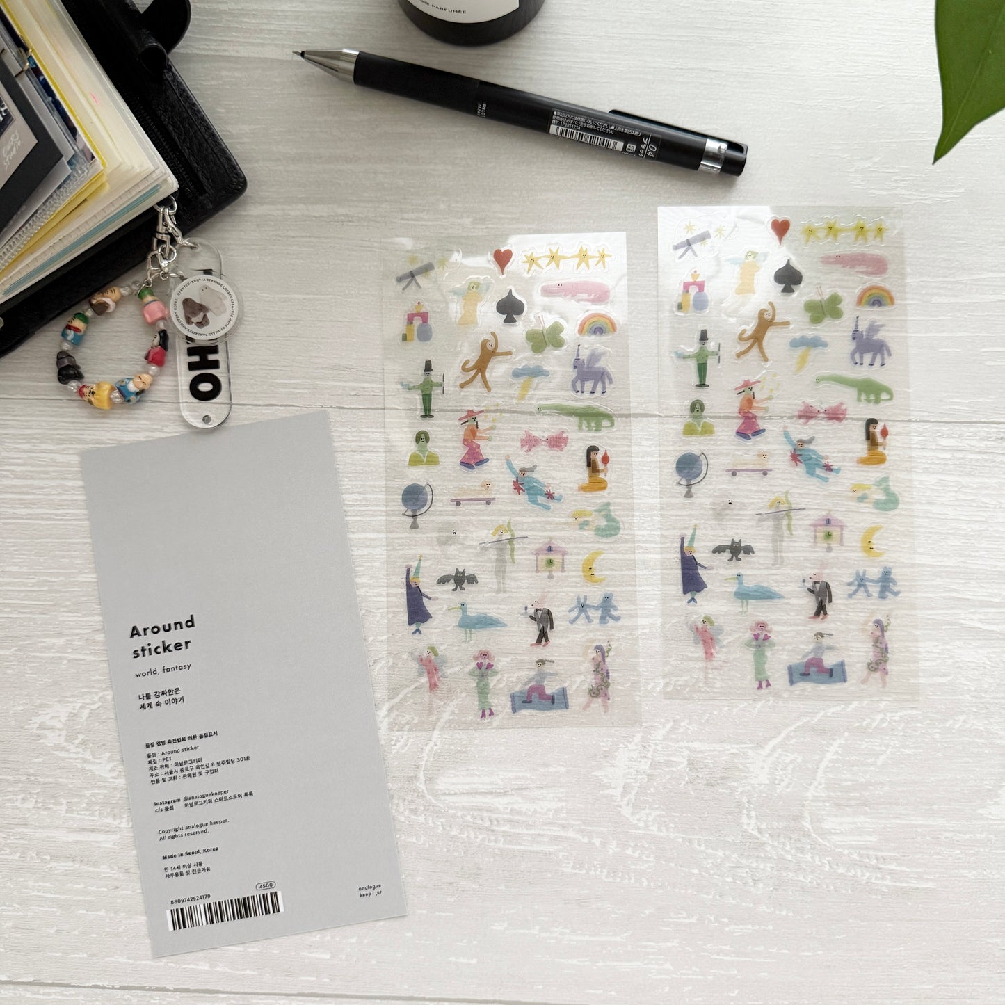 Analogue Keeper 2025 NEW Around Sticker / Fantasy & Paper