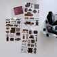 A Kind of Cafe Travel Around Transfer Sticker Pack