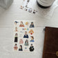 La Dolce Vita It's So Nice to Have You A6 Size Washi Sticker Sheet