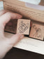 Yamadoro Among Stars 2-in-1 Rubber Stamp / 4 Designs