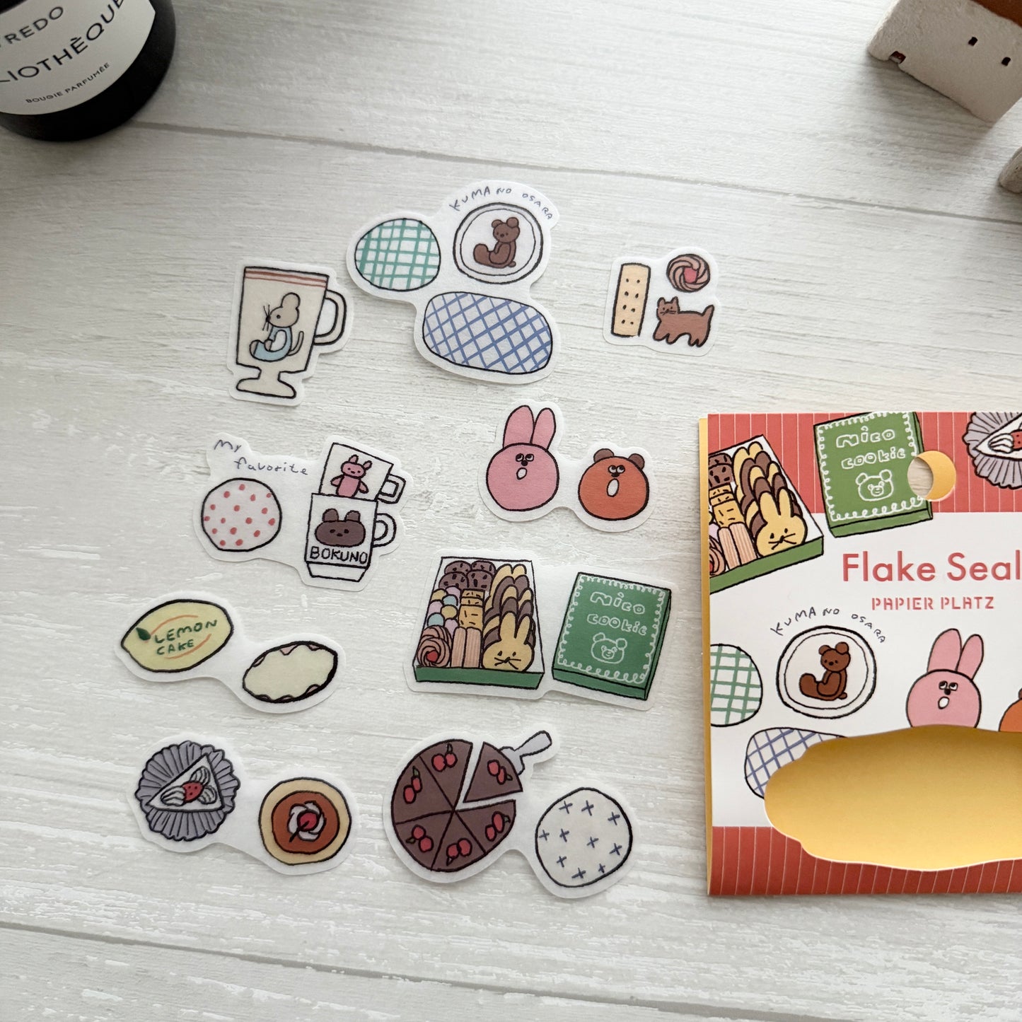 25.recipe x Papier Platz Washi Sticker Pack / 2 Designs