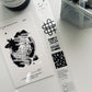 Somesortof.fern Muted Silver Foiled PET Tape