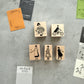 MA7stamp Fumiko's life Rubber Stamp / 5 Designs