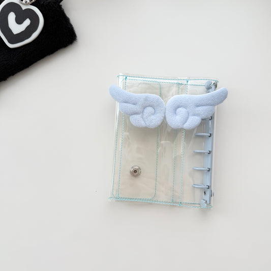 Jeongo Innerside Angel Wings A7 Pocket Size Clear PVC Diary / 2 Colors