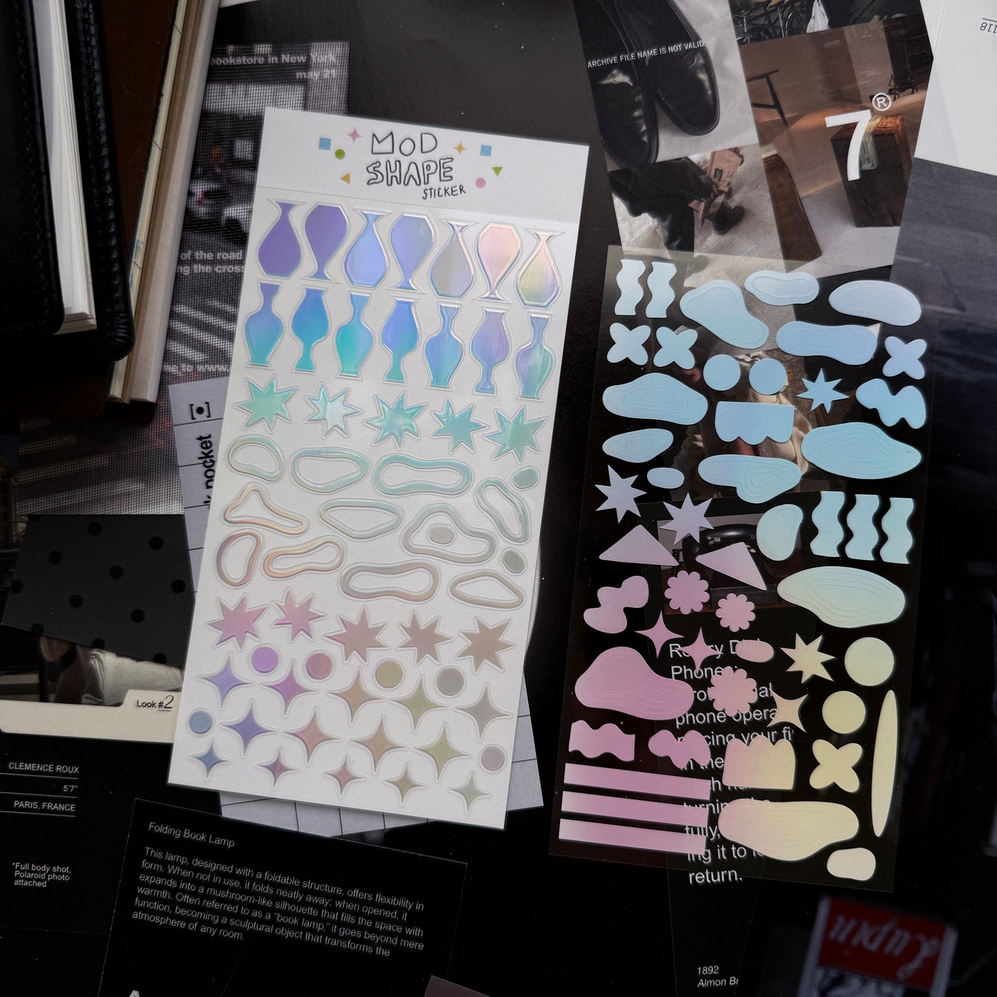 Kurukynki MOD Shape Sticker / 4 Designs