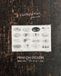 Somesortof.fern Beloved Sketches Transfer Sticker Set
