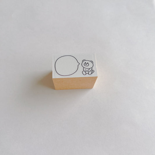 Tomoshop Rubber Stamp Design / Squeak Bear