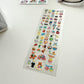 Sosom room Nemonemo Clear PET Sticker Sheet / January