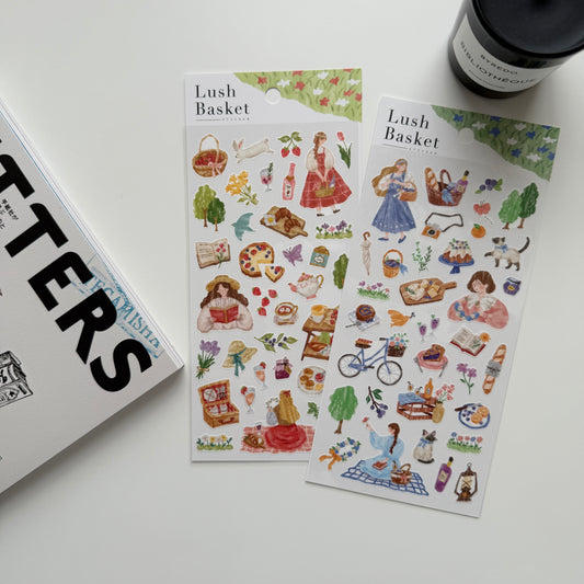 MIND WAVE Lunch Basket Sticker / 2 Designs