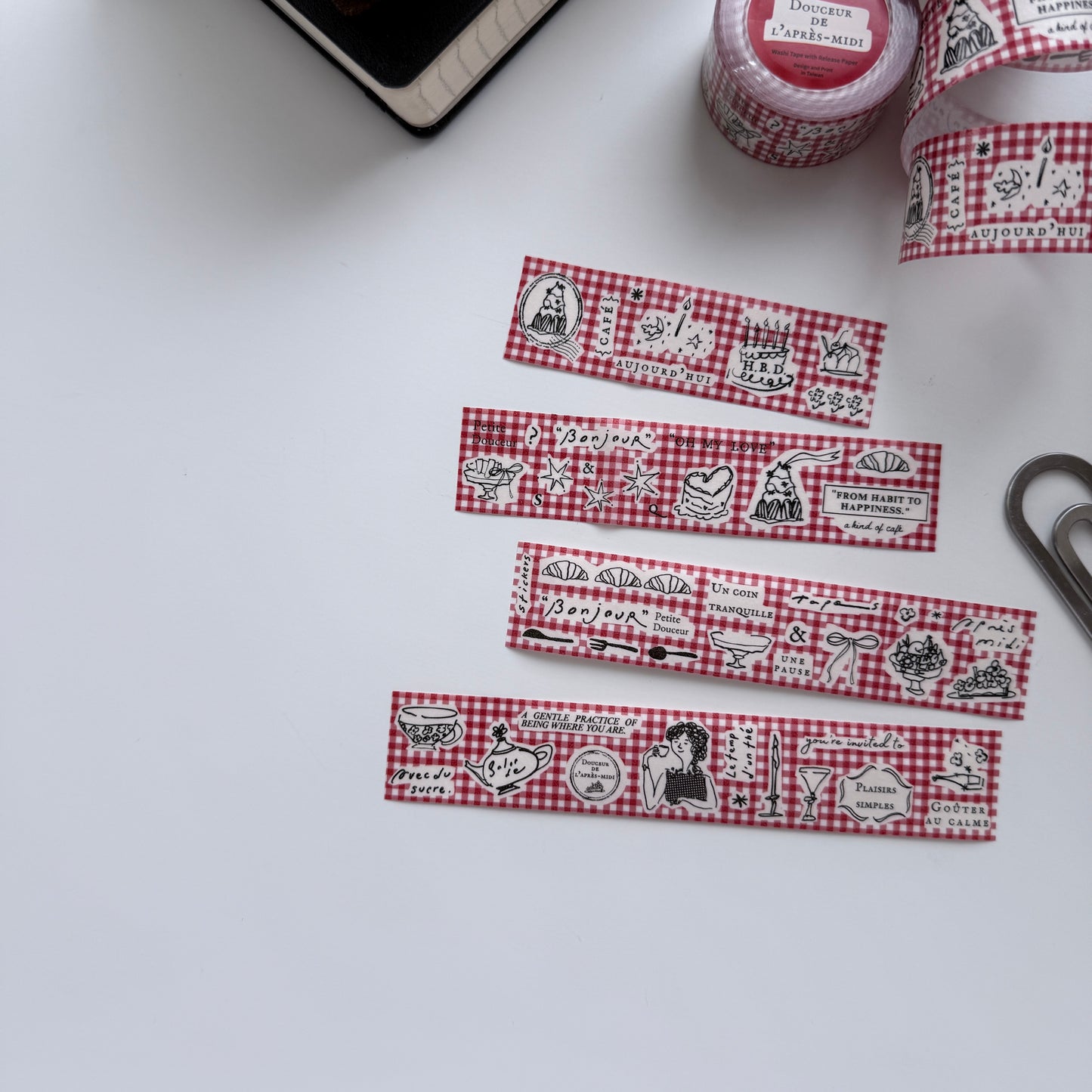 A Kind of Cafe Sweet Afternoon Paper Tape