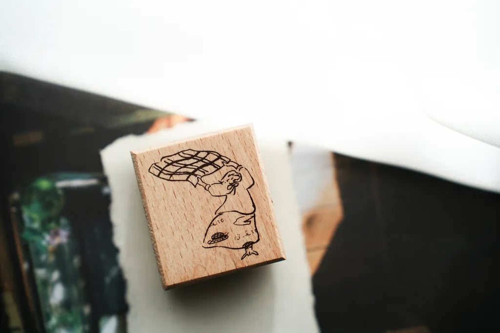 Yamadoro Messages from the Sea Collection Rubber Stamp